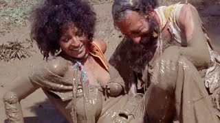 The Big Bird Cage Pam Grier naked mud fight