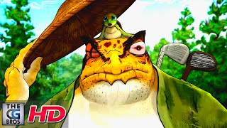 CGI 3D Animated Short Samurai Frog Golf  by Marza Animation Planet Inc  TheCGBros