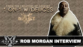 Rob Morgan talks culture Stranger Things Luke Cage his story  more  S 6 Ep 1  1 on 1s wDeuces