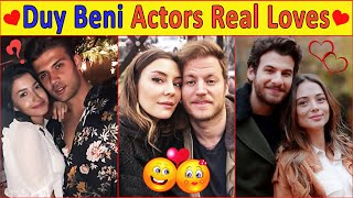 Real Spouse and Partners of Duy Beni Turkish Drama ActorsDuy Beni Actors loves  Turkish Series
