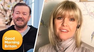 Ashley Jensen Reveals Hilarious Stories With Ricky Gervais Starring in Extras  After Life Lorraine