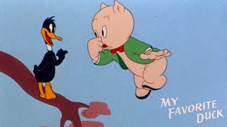 My Favorite Duck 1942 Looney Tunes Porky Pig and Daffy Duck Cartoon Short Film