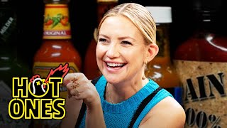 Kate Hudson Stays Positive While Eating Spicy Wings  Hot Ones