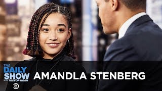 Amandla Stenberg  Portraying CodeSwitching in The Hate U Give  The Daily Show