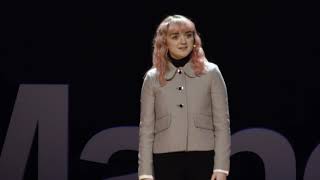 Dont strive to be famous strive to be talented  Maisie Williams  TEDxManchester
