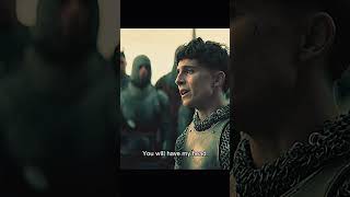 The King  King Henry refuses to surrender to Prince of France shorts fyp timotheechalamet