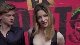 Thomas Brodie Sangster and Talulah Riley Interview FX Sex Pistols Red Carpet