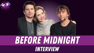 Before Midnight  Richard Linklater Julie Delpy Ethan Hawke Interview on Sunrise  Sunset Trilogy