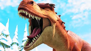 ICE AGE DAWN OF THE DINOSAURS Clips  Angry Fossil 2009
