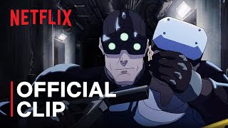 Captain Laserhawk A Blood Dragon Remix  Splinter Cell Sam Fisher  Official Clip  Netflix