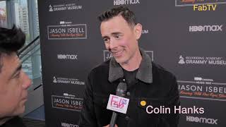 Colin Hanks attends the premiere of HBOs documentary Jason Isbell Running with our Eyes Closed