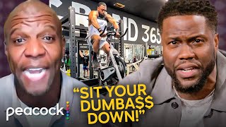 Terry Crews  Kevin Hart React to the Most Absurd 2022 Workout Videos  2022 Back That Year Up