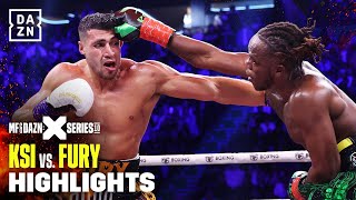 KSI vs Tommy Fury  Fight Highlights