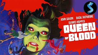 Queen of Blood REMASTERED  Full Horror Movie  John Saxon  Basil Rathbone
