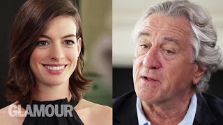 Robert De Niro  Anne Hathaway Get Real About Acting Together  The And
