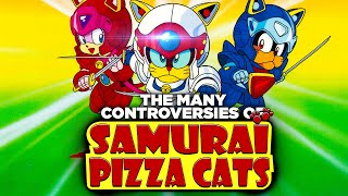The Many Controversies of Samurai Pizza Cats Racism Gag Dubs  Disney Trying to Kill It