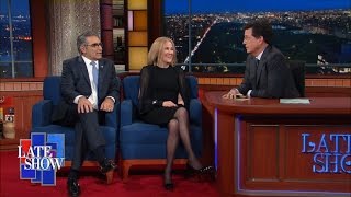 Stephen Is Starstruck By Eugene Levy and Catherine OHara