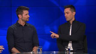 Stephen Colletti  James Lafferty on How Everyone is Doing Great Hits Home