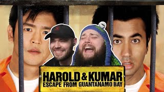 HAROLD  KUMAR ESCAPE FROM GUANTANAMO BAY 2008 TWIN BROTHERS FIRST TIME WATCHING MOVIE REACTION