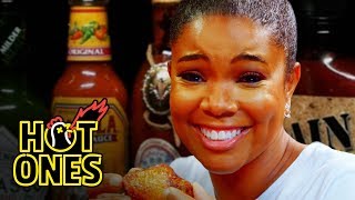 Gabrielle Union Impersonates DMX While Eating Spicy Wings  Hot Ones