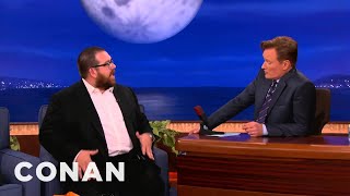 Nick Frost Loves Being A Big Gay Icon  CONAN on TBS