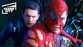 SpiderMan 3 Final Fight Scene Tobey Maguire James Franco 4K HD Clip  With Captions