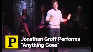 Jonathan Groff Channels His Inner Sutton Foster to Perform Anything Goes