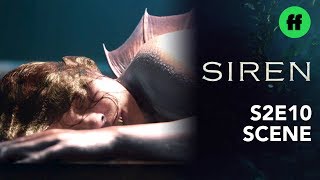 Siren Season 2 Episode 10  Studying Ryns Transformation  Freeform