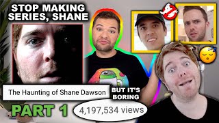 Shane Cant Make ONE Good Video Let Alone Another Series The Haunting of Shane Dawson  Part 1