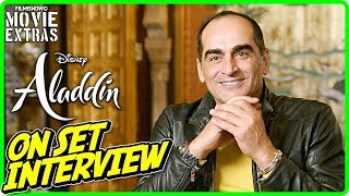 ALADDIN  Navid Negahban Sultan Onset Interview