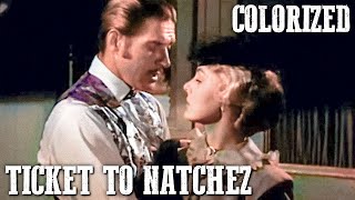 Yancy Derringer  Ticket to Natchez  EP03  COLORIZED  Action Western Show