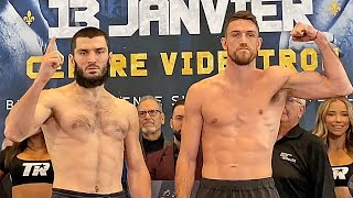 Artur Beterbiev vs Callum Smith  FULL WEIGH IN  FACE OFF VIDEO  Top Rank Boxing