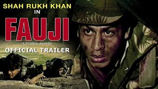 Fauji  Official Trailer  Shahrukh khan  Fauji Shahrukh khan 1988 TV Serial