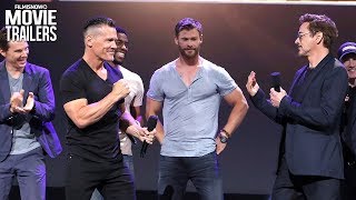 Avengers Infinity War  Meet The Cast with Robert Downey Jr  Josh Brolin