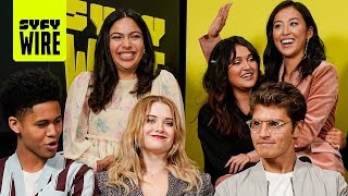 The Cast Of Marvels Runaways Are On The Run  NYCC 2019  SYFY WIRE