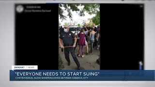 Denver Mayor Michael Hancock on police incident while clearing homeless camp