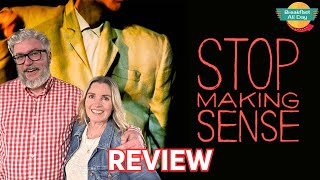 STOP MAKING SENSE 4K RESTORATION Movie Review  Talking Heads  Jonathan Demme