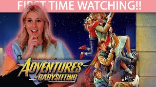 ADVENTURES IN BABYSITTING 1987  FIRST TIME WATCHING  MOVIE REACTION