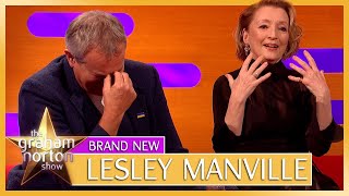 Judi Dench Made Lesley Manville Laugh So Hard She Wet Herself  The Graham Norton Show