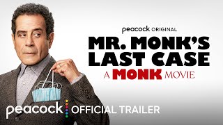 Mr Monks Last Case A Monk Movie  Official Trailer  Peacock Original