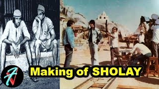 The Making of All Time Hit Film SHOLAY  Sholay Behind the Scenes  Amitabh Bachchan  Dharmendra