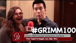 Reggie Lee Sgt Wu Interview at the Grimm 100th Episode Celebration  yaeltv