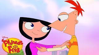 Phineas Confesses His Feelings To Isabella  Phineas and Ferb  Disney XD