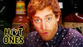Thomas Middleditch Does Improv While Eating Spicy Wings  Hot Ones