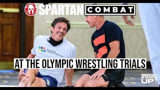 Behind the Scenes at the Olympic Wrestling Trials with Gold Medalist Kendall Cross  COMBAT
