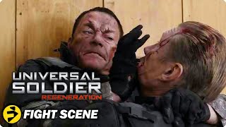 UNIVERSAL SOLDIER REGENERATION  JeanClaude Van Damme vs Dolph Lundgren  Final Fight