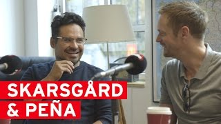 Alexander Skarsgrd and Michael Pea talk War on Everyone with James