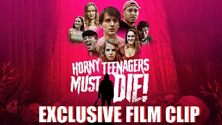 HORNY TEENAGERS MUST DIE Exclusive Film Clip 2024 Horror Movie