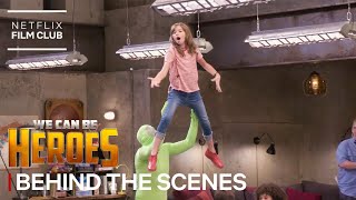 Making Of Meet The Super Kids Scene  We Can Be Heroes  Netflix