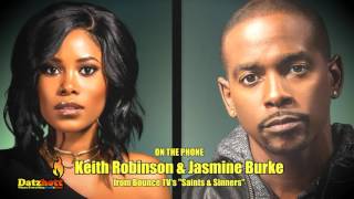 Saints  Sinners Cast Members Keith Robinson  Jasmine Burke On Season Finale  DatzHottcom